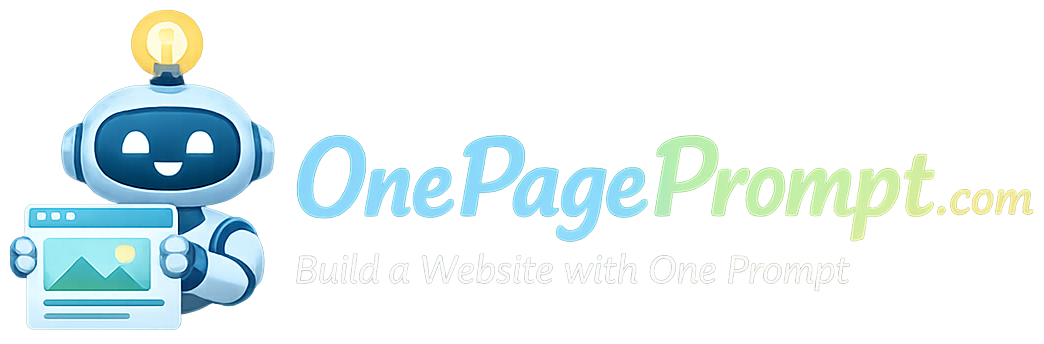 OnePagePrompt